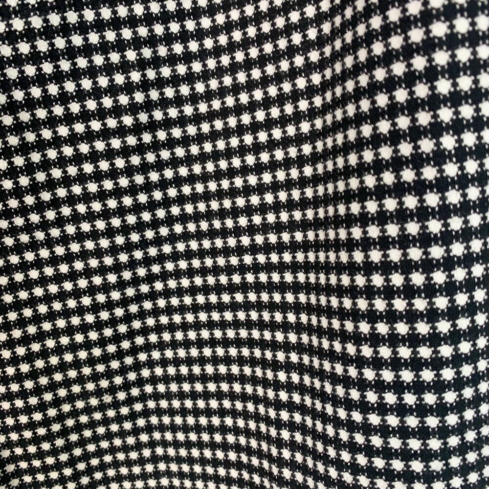 Express Black & White Patterned Editor Pants - image 7